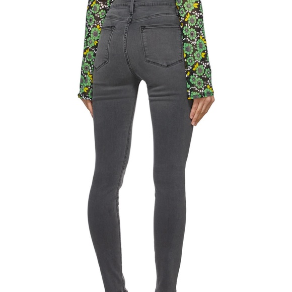 Frame denim Le Skinny de Jeanne in grey size 30 - Picture 4 of 4